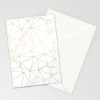 Geometric Gold Minimalist Design Stationery Card Gallery Image 2