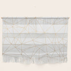 Geometric Gold Minimalist Design Wall Hanging Gallery Image 1