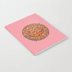 Disco Ball Jack O Lantern Notebook Gallery Image 2
