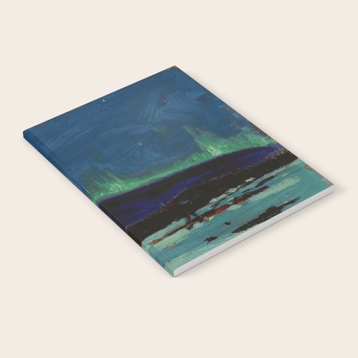 Tom Thomson Northern Lights Canadian Landscape Artist Notebook Gallery Image 1