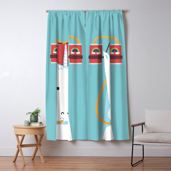 Rainbow Juice Window Curtain Gallery Image 5