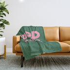 Good Vibes Only Throw Blanket Gallery Image 1