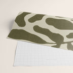 One Hundred-Leaved Plant #20 / Lino Print Wrapping Paper Gallery Image 2