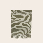 One Hundred-Leaved Plant #20 / Lino Print Wall Hanging Gallery Image 1