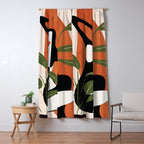 Abstract Female Figure 20 Window Curtain Gallery Image 5
