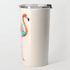 FLAMINGO PARTY Travel Mug Gallery Image 2