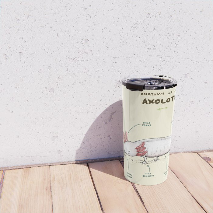 Anatomy of an Axolotl Travel Mug Gallery Image 4