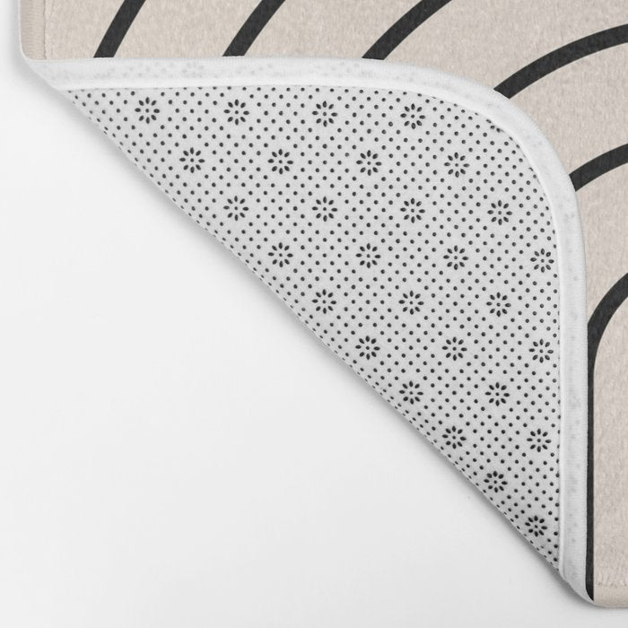 Abstraction_NEW_SUN_DAWN_MOUNTAINS_LINE_POP_ART_008B Bath Mat Gallery Image 2