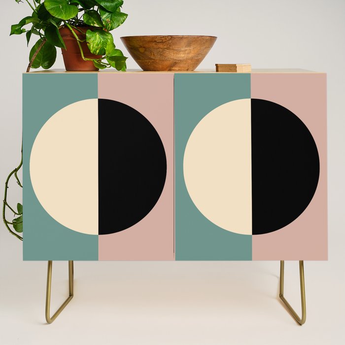 Color Block Abstract XIX Credenza Gallery Image 1