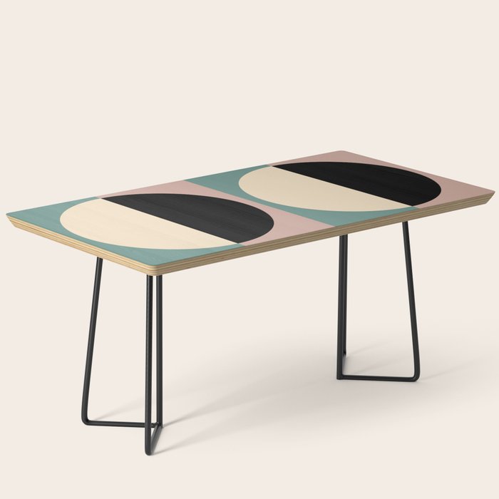 Color Block Abstract XIX Coffee Table Gallery Image 1