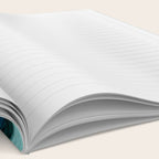 Abstract Blue Fluid Notebook Gallery Image 2