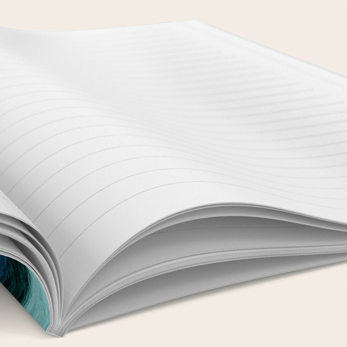 Abstract Blue Fluid Notebook Gallery Image 2