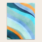 Abstract Blue Fluid Notebook Gallery Image 4