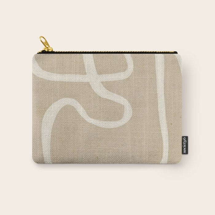Abstract Lines 27 Carry All Pouch Gallery Image 1