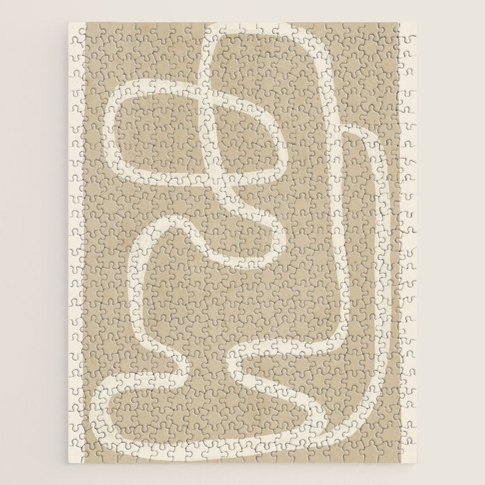 Abstract Lines 27 Jigsaw Puzzle Gallery Image 1