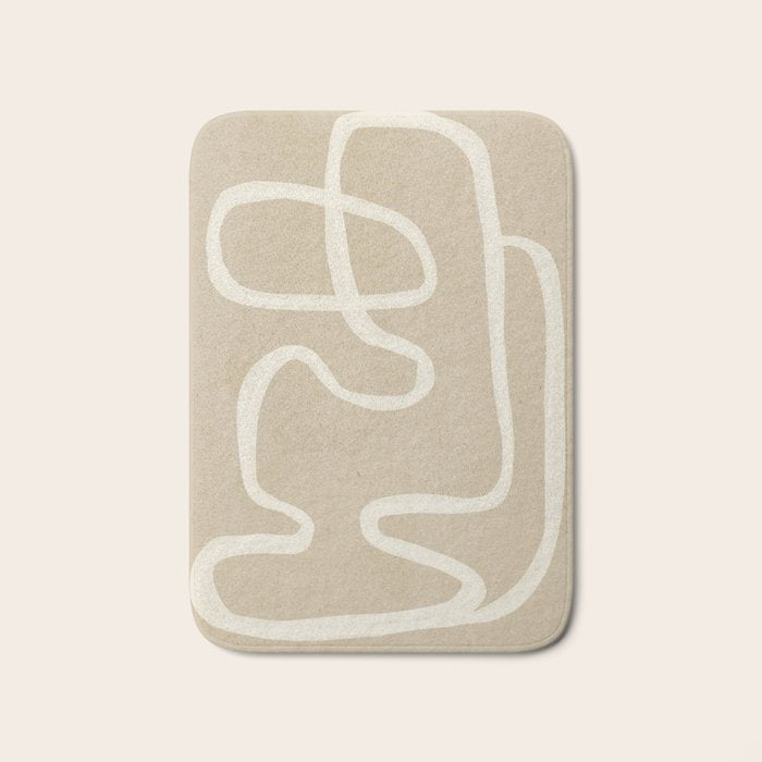 Abstract Lines 27 Bath Mat Gallery Image 1