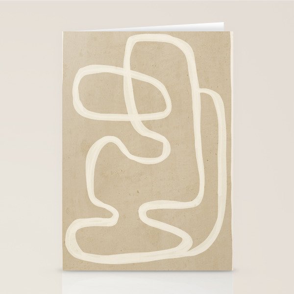Abstract Lines 27 Stationery Card Gallery Image 2