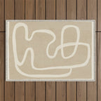 Abstract Lines 27 Outdoor Rug Gallery Image 1