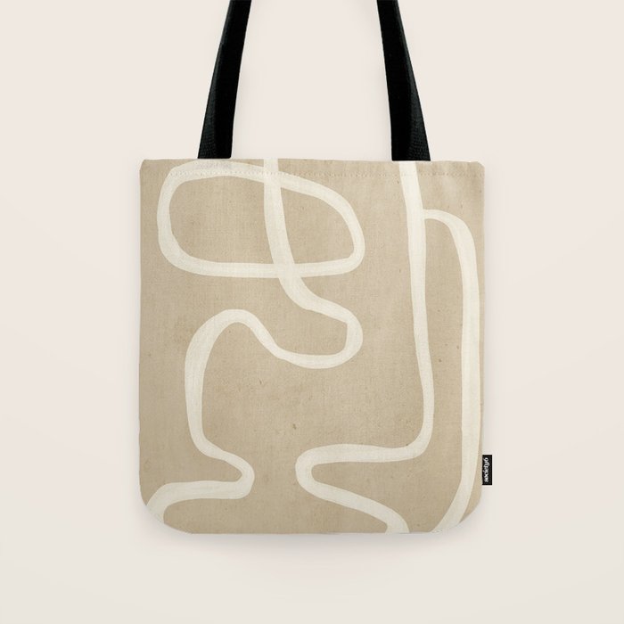 Abstract Lines 27 Tote Bag Gallery Image 1