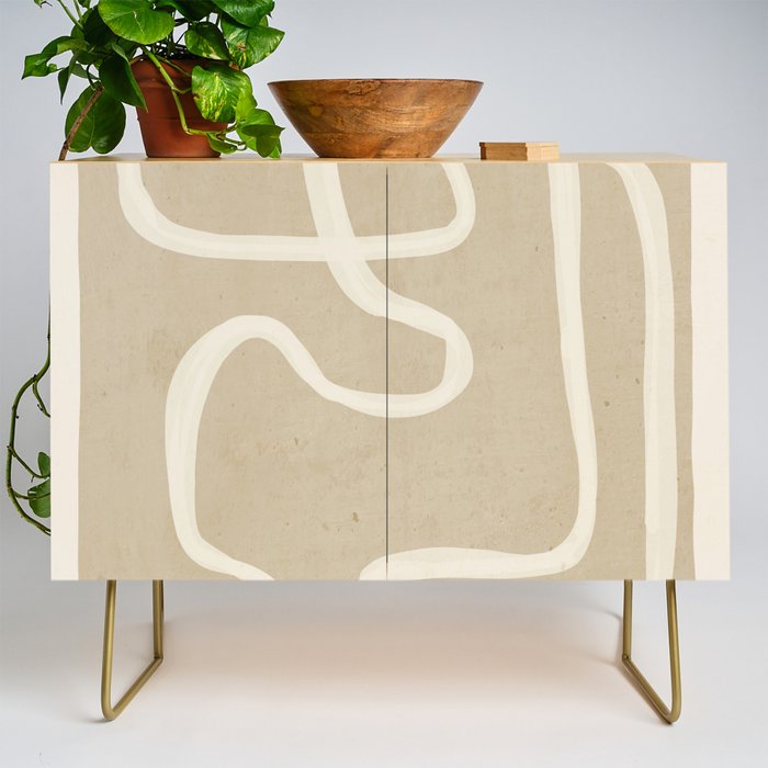 Abstract Lines 27 Credenza Gallery Image 1