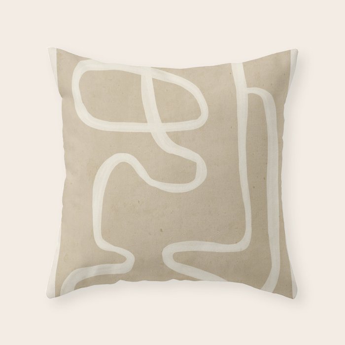 Abstract Lines 27 Throw Pillow Gallery Image 6