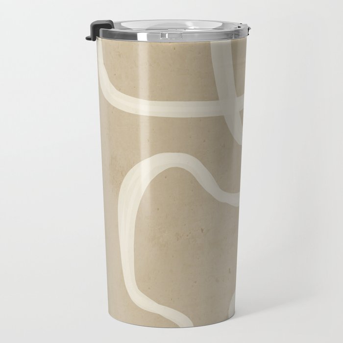 Abstract Lines 27 Travel Mug Gallery Image 3
