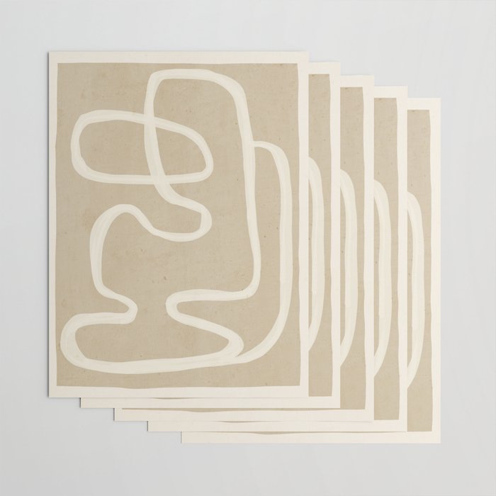 Abstract Lines 27 Wrapping Paper Gallery Image 3