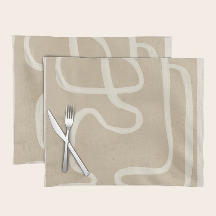 Abstract Lines 27 Placemat Gallery Image 1