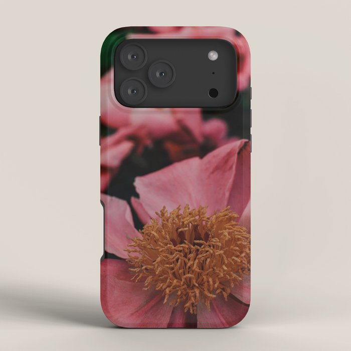 Pink Peony Flower Photographic Study 2 iPhone Case Gallery Image 4
