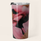 Pink Peony Flower Photographic Study 2 Travel Mug Gallery Image 3