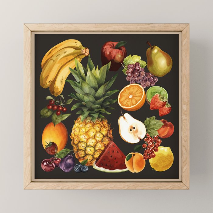 Fruits Botanical Art 1 Mini Art Print Gallery Image 1