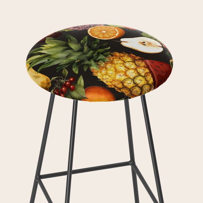 Fruits Botanical Art 1 Stool Gallery Image 2