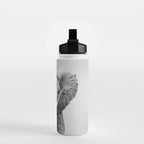 Baby Elephant - Black & White Water Bottle Gallery Image 2