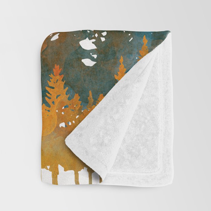 Winters Night Throw Blanket Gallery Image 3