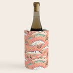 Monte Vista - pink peach and teal Wine Chiller Gallery Image 1