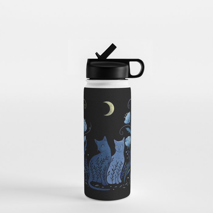 Two Cats Water Bottle Gallery Image 1