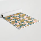 Cheetah jungle print on blush pink  Yoga Mat Gallery Image 2