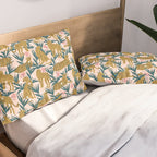 Cheetah jungle print on blush pink  Pillow Sham Gallery Image 2