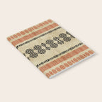 Orange Linen Mud Cloth Notebook Gallery Image 2