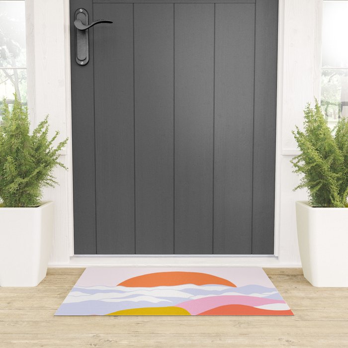 above the clouds Welcome Mat Gallery Image 3