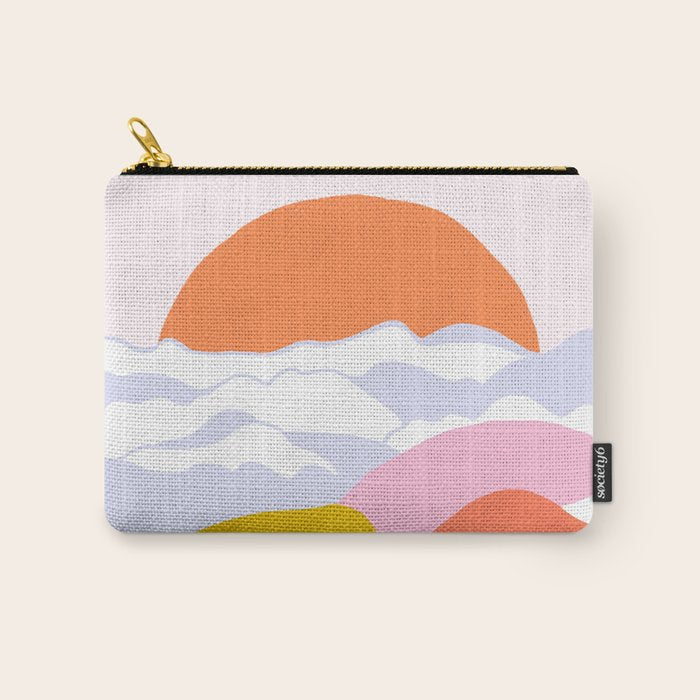 above the clouds Carry All Pouch Gallery Image 1
