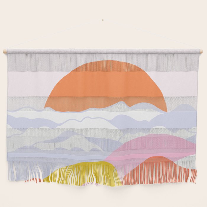 above the clouds Wall Hanging Gallery Image 1