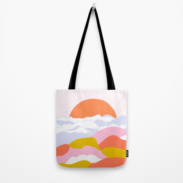above the clouds Tote Bag Gallery Image 2