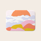 above the clouds Bath Mat Gallery Image 1