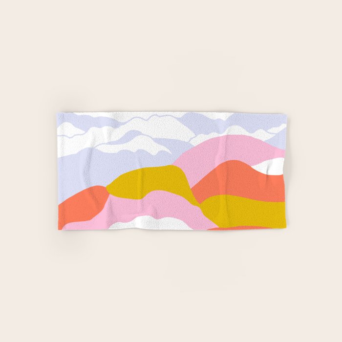 above the clouds Bath Towel Gallery Image 1