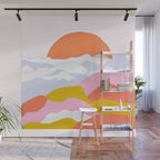 above the clouds Wall Mural Gallery Image 1
