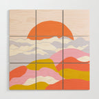 above the clouds Wood Wall Art Gallery Image 1