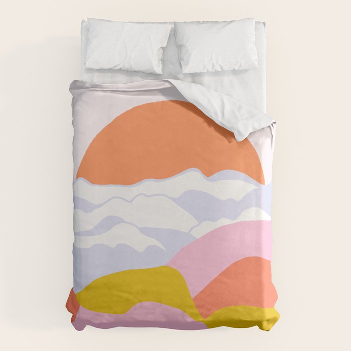 above the clouds Duvet Cover Gallery Image 6