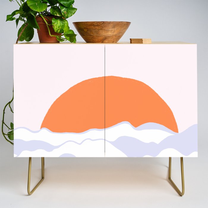 above the clouds Credenza Gallery Image 1