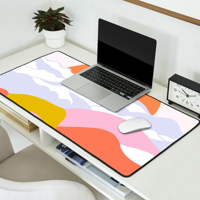 above the clouds Desk Mat Gallery Image 2